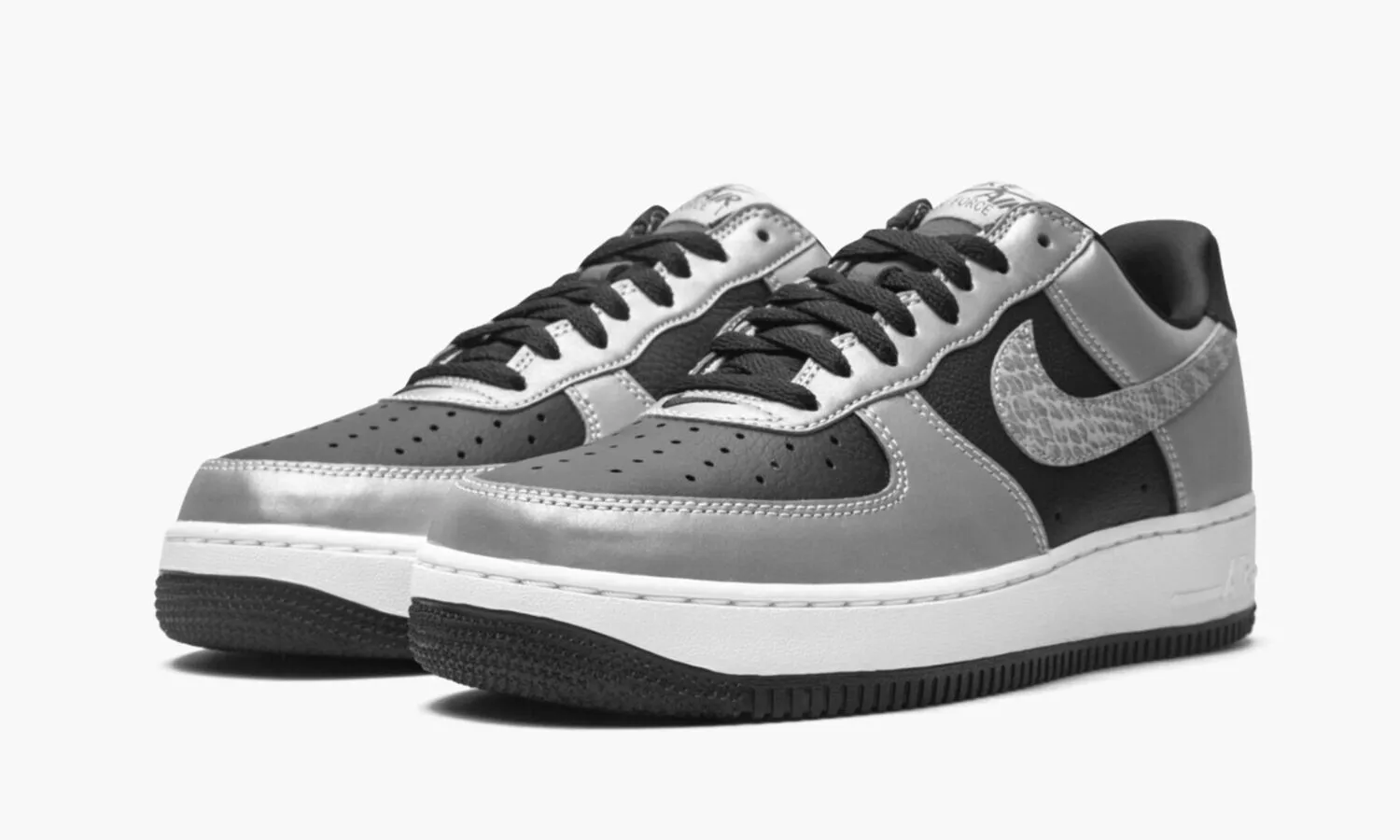 NIKE AIR FORCE 1 LOW Silver Snake - beetsneakers