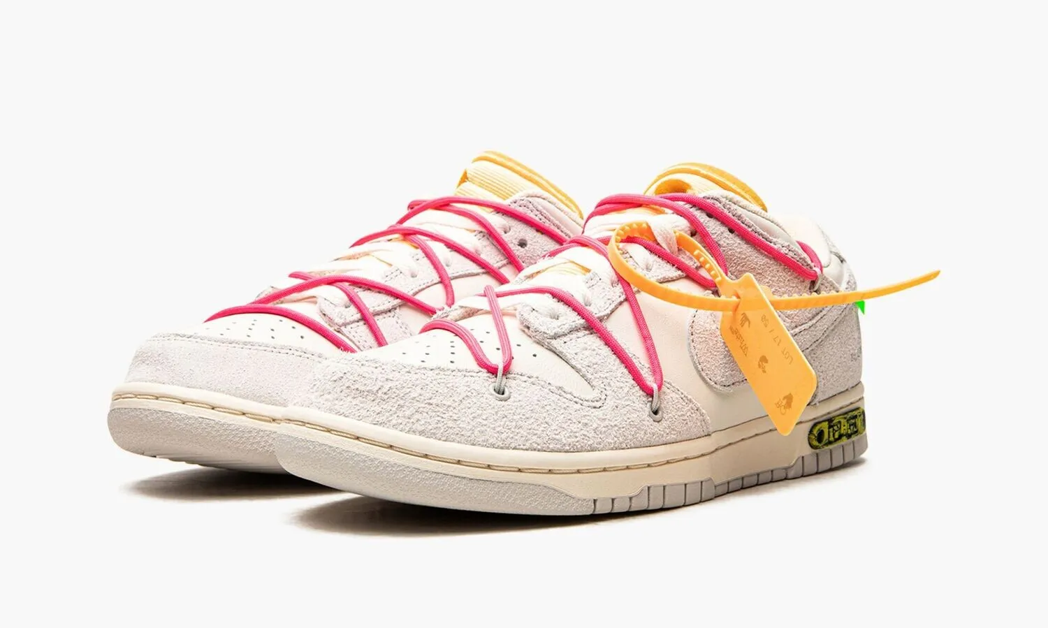 NIKE DUNK LOW Off White Lot 17 - beetsneakers