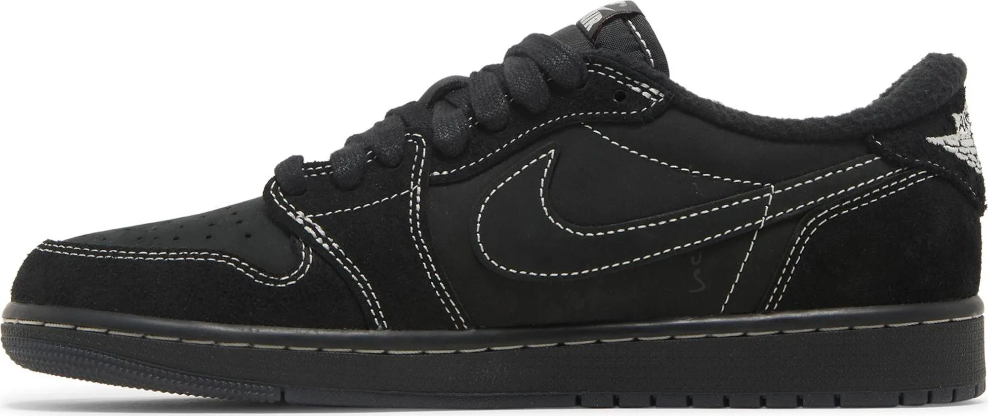 Jordan 1 Retro Low OG SP Travis Scott 'Black Phantom' - beetsneakers