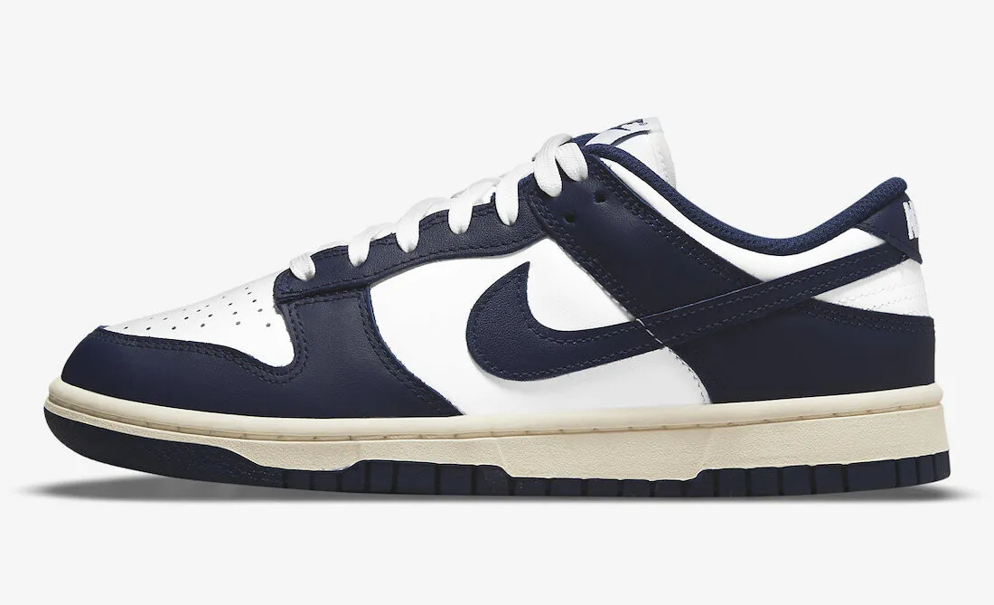 Nike Dunk Low Vintage Navy - beetsneakers