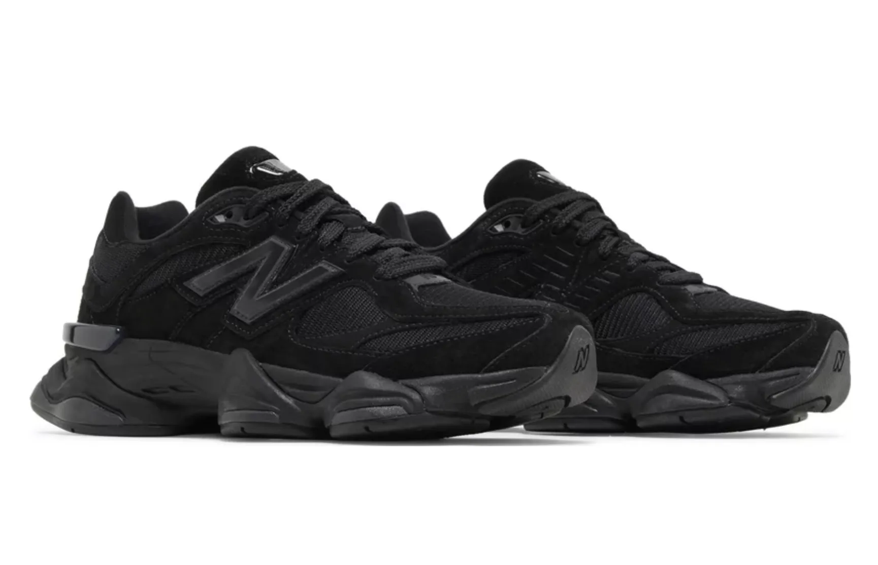New Balance NB 9060 Triple Suede Black - beetsneakers