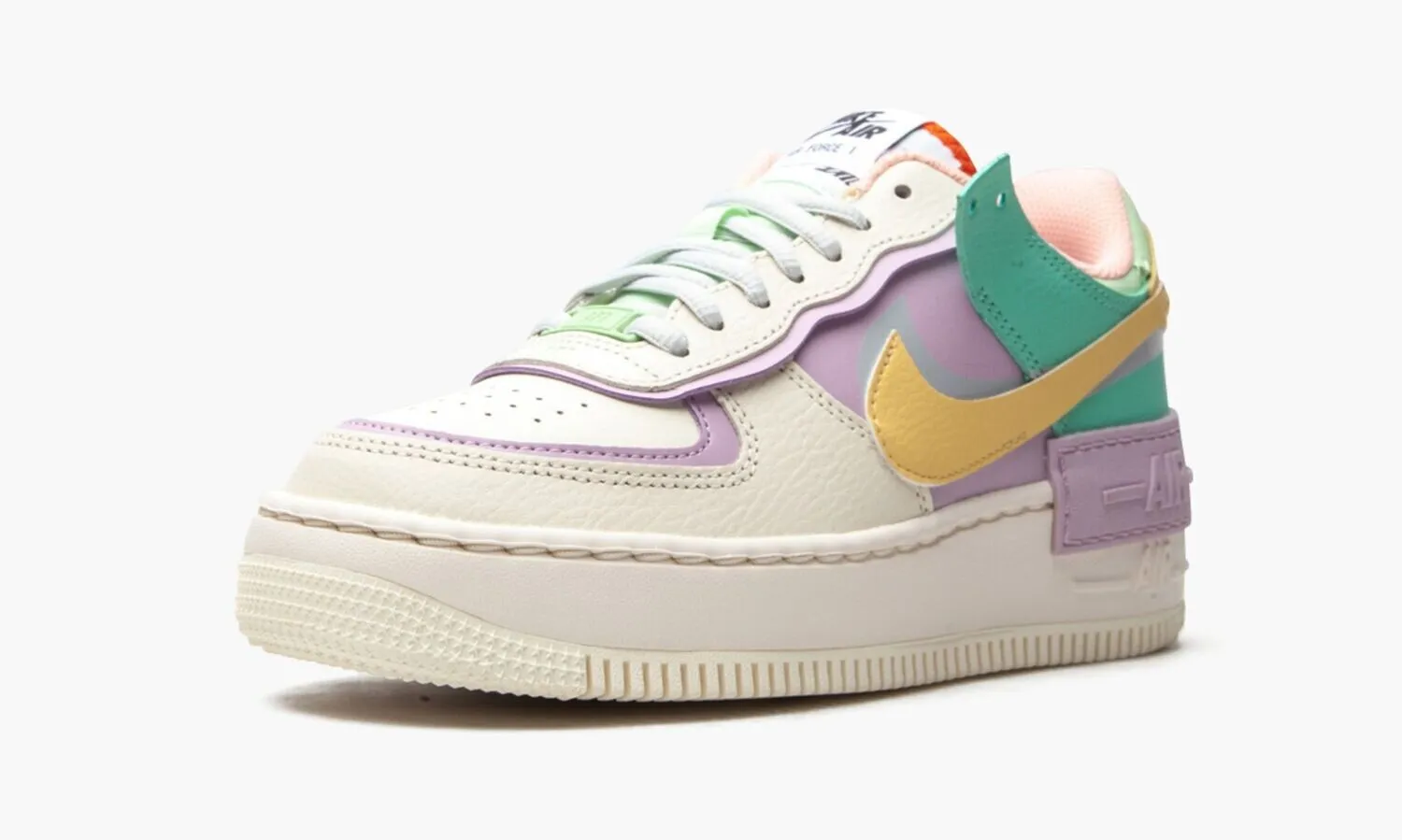 NIKE W AF1 SHADOW Pale Ivory Pastel Multicolor - beetsneakers