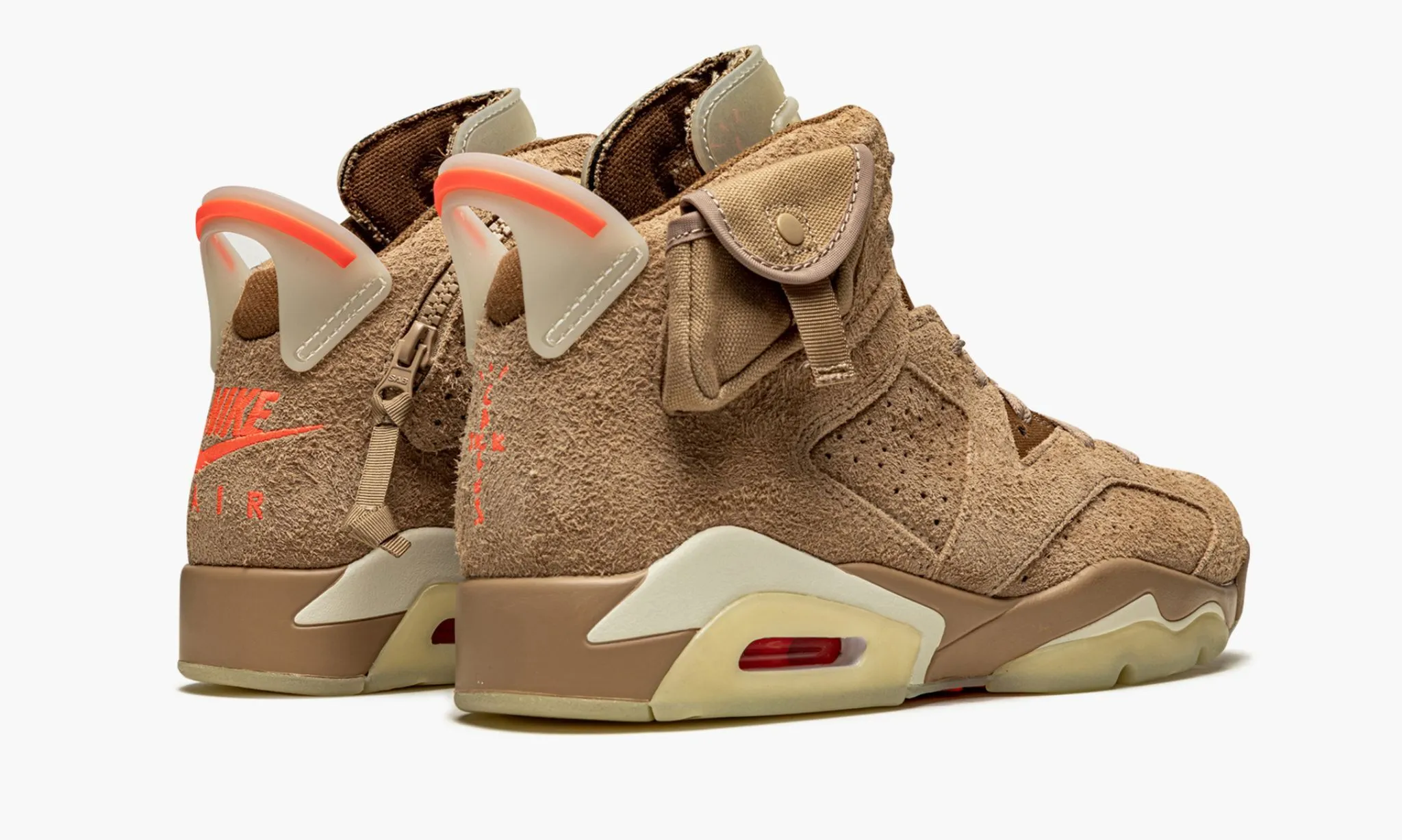JORDAN 6 RETRO TRAVIS SCOTT BRITISH KHAKI - beetsneakers