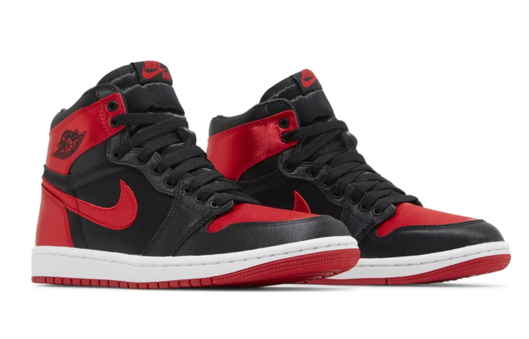 Jordan 1 Retro High OG Satin Bred - beetsneakers