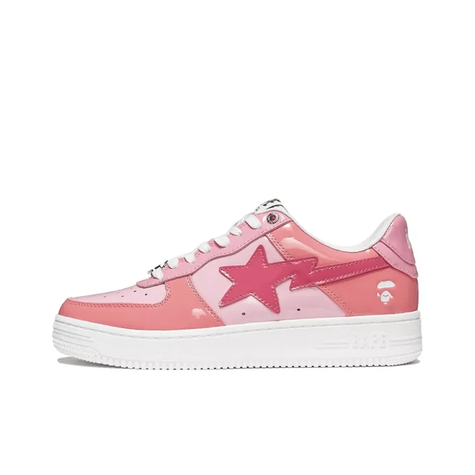 Bape Sta Low Color Camo Combo Pink - beetsneakers