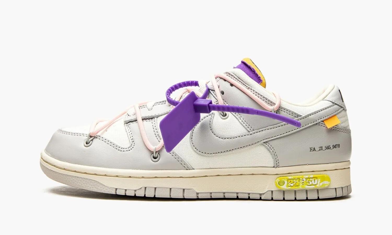 NIKE DUNK LOW Lot 24 Off White - beetsneakers