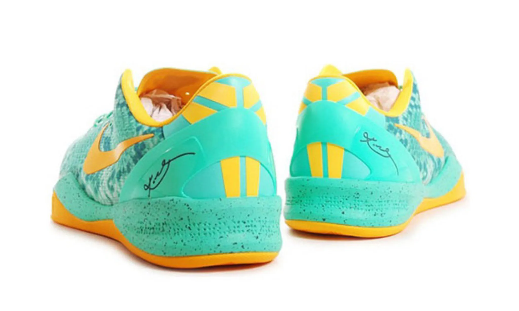 Nike Kobe 8 System Green Glow Laser Orange - beetsneakers