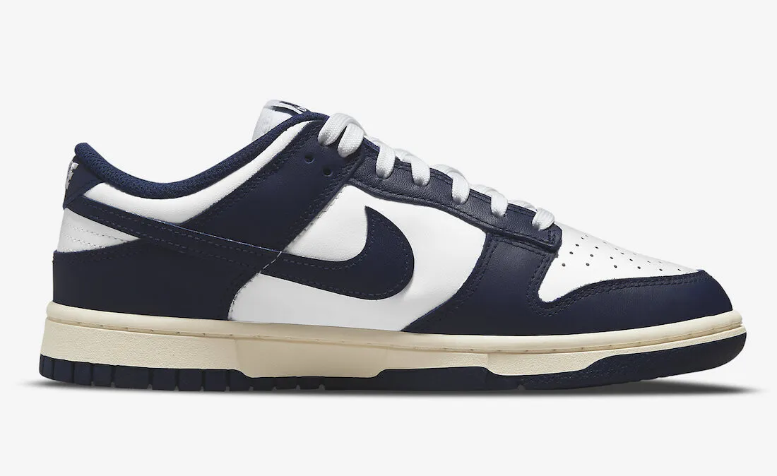 Nike Dunk Low Vintage Navy - beetsneakers