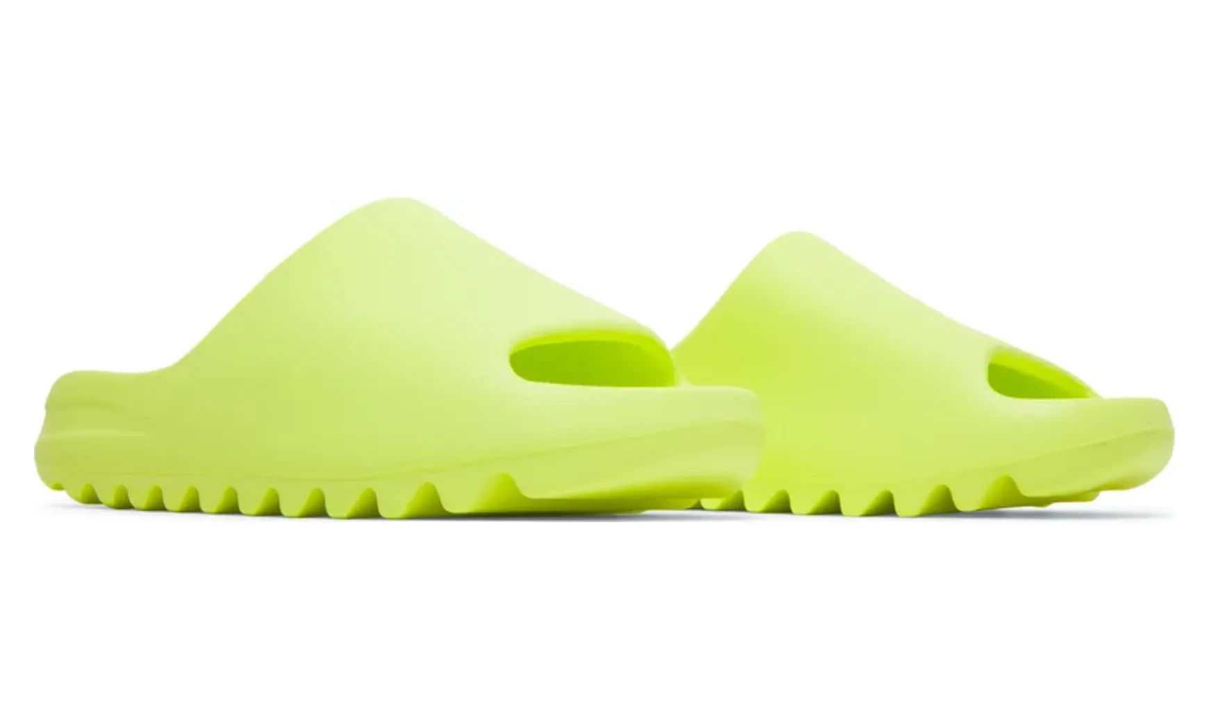 YEEZY SLIDE Glow Green 2022 - beetsneakers