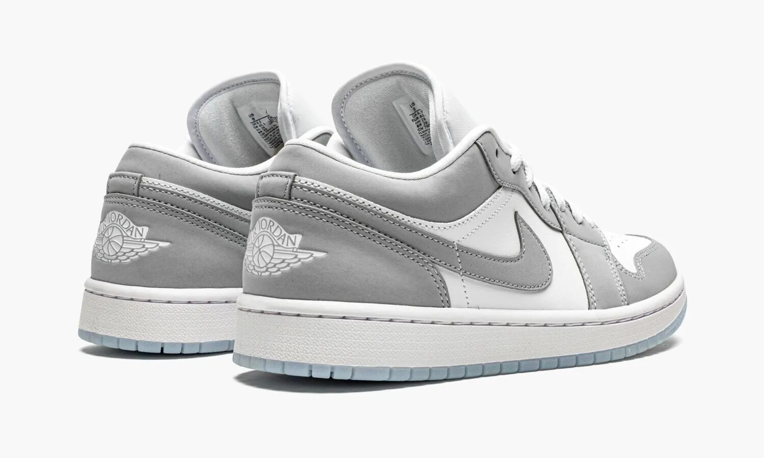 JORDAN 1 LOW White Wolf Grey - beetsneakers
