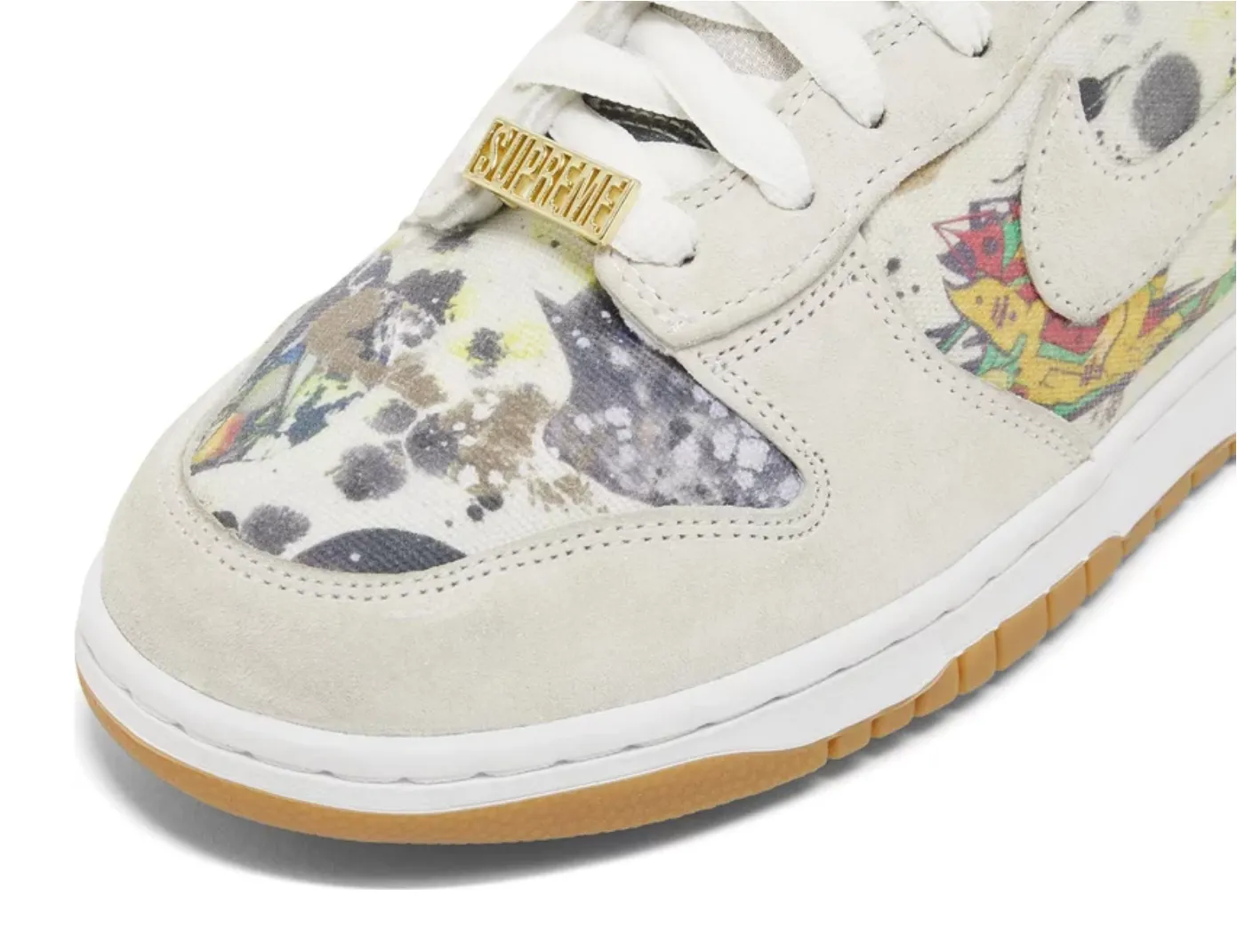 Supreme x Dunk High SB 'Rammellzee' - beetsneakers