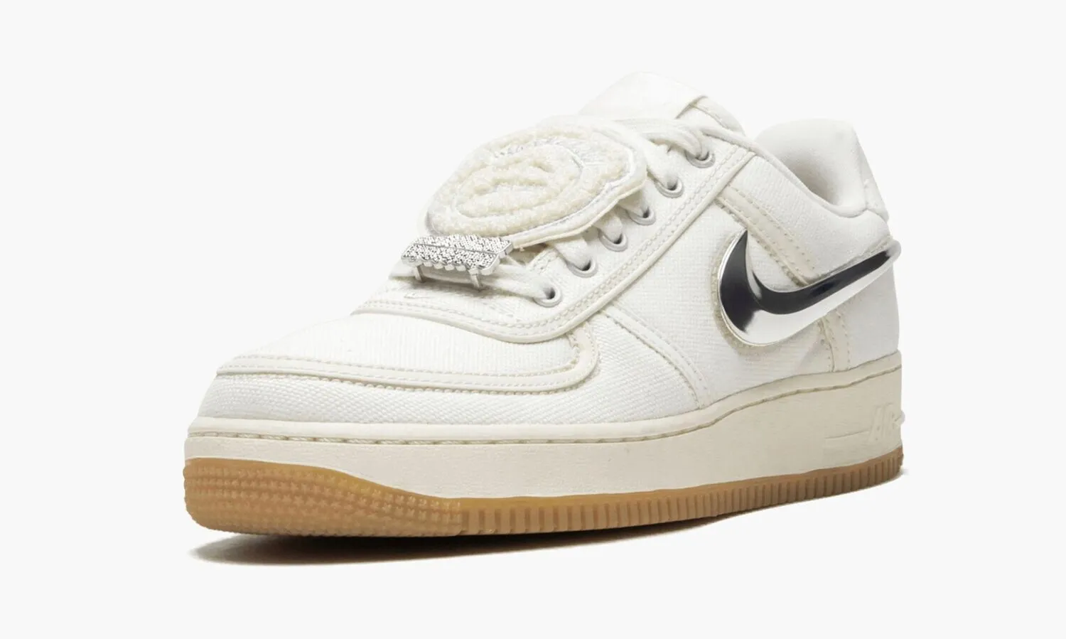 NIKE AIR FORCE 1 LOW Travis Scott Sail - beetsneakers