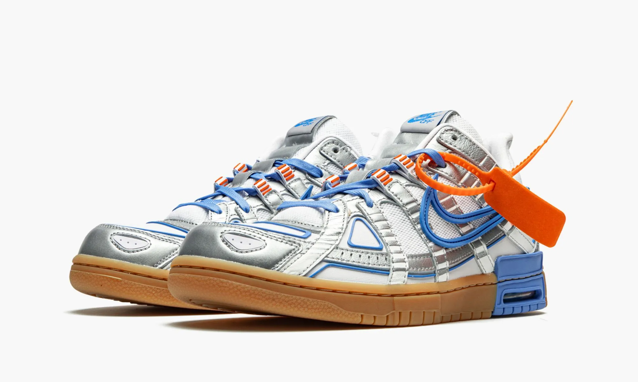 AIR RUBBER DUNK Off White University Blue - beetsneakers