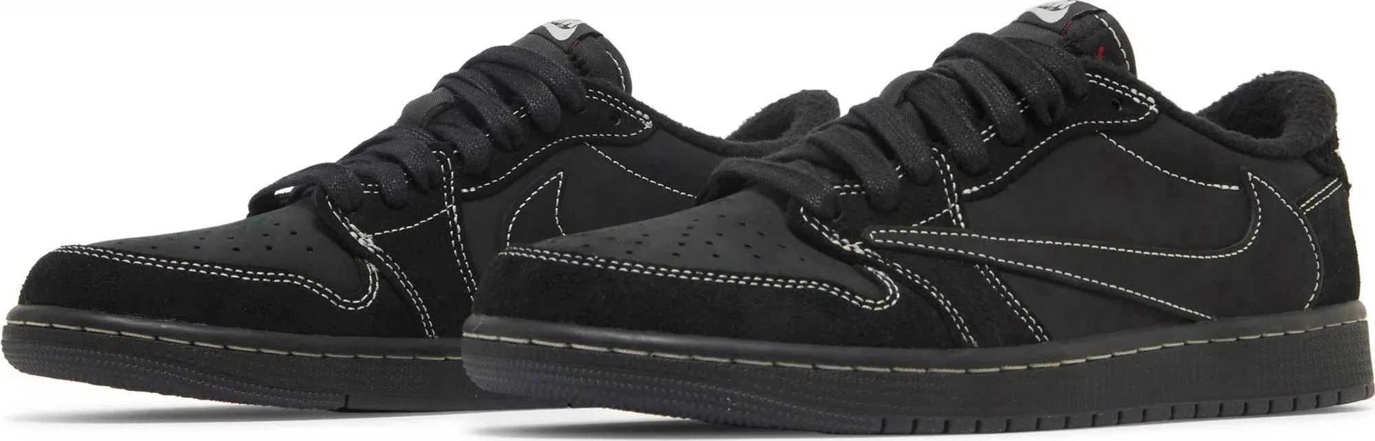 Jordan 1 Retro Low OG SP Travis Scott 'Black Phantom' - beetsneakers