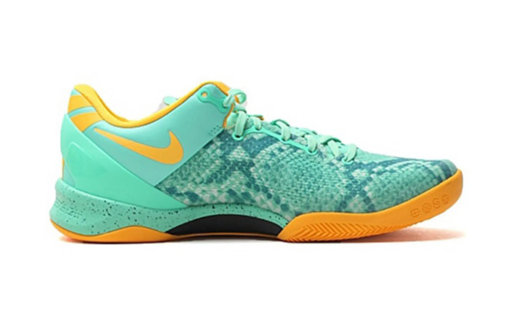 Nike Kobe 8 System Green Glow Laser Orange - beetsneakers