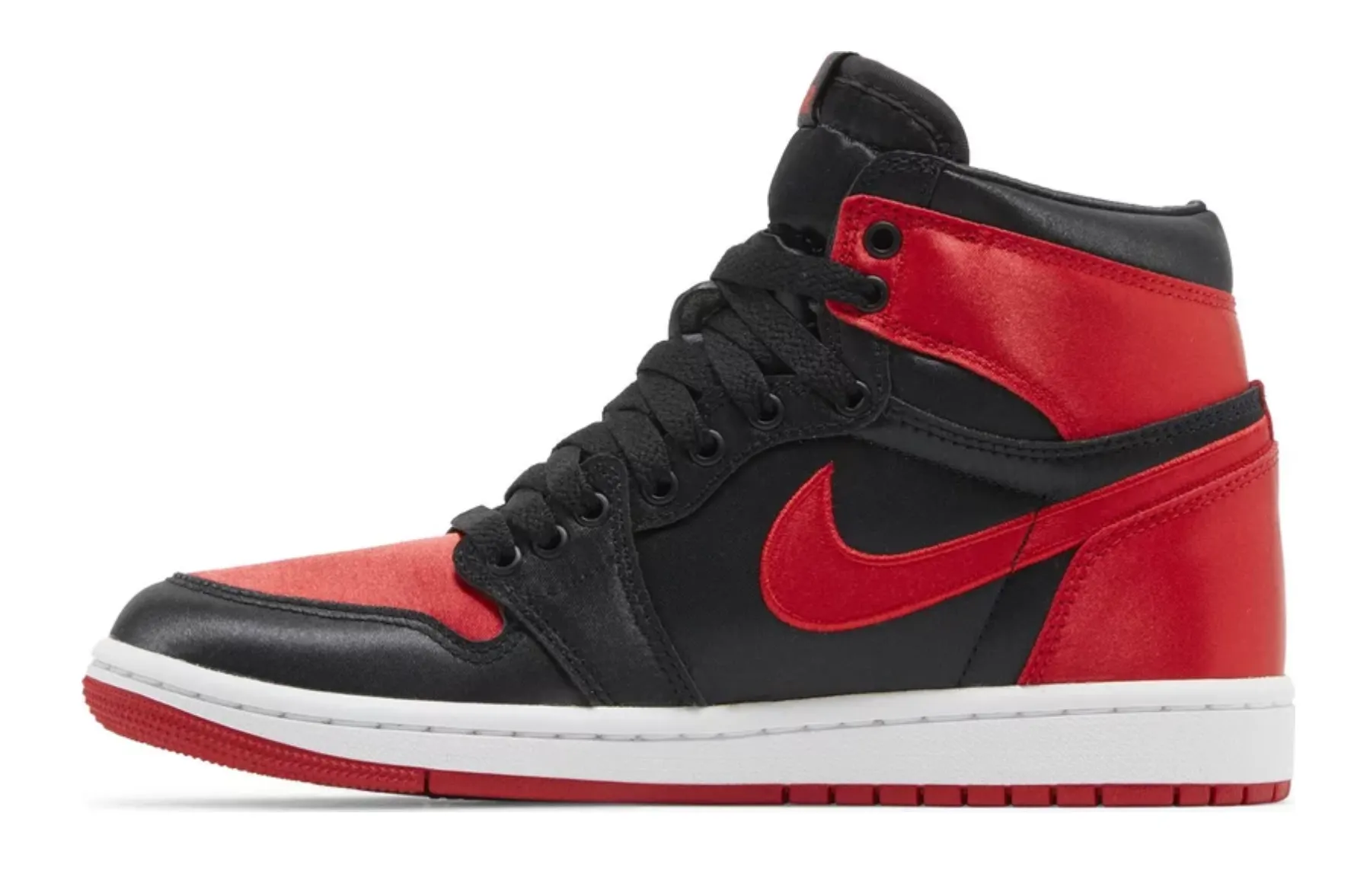 Jordan 1 Retro High OG Satin Bred - beetsneakers