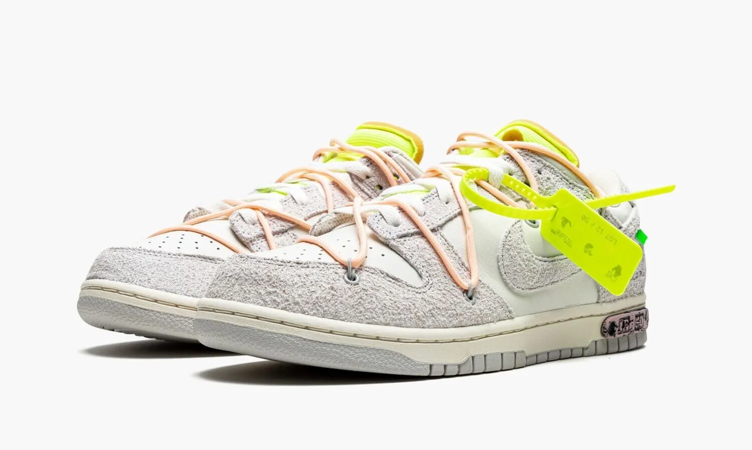 NIKE DUNK LOW Off White Lot 12 50 - beetsneakers