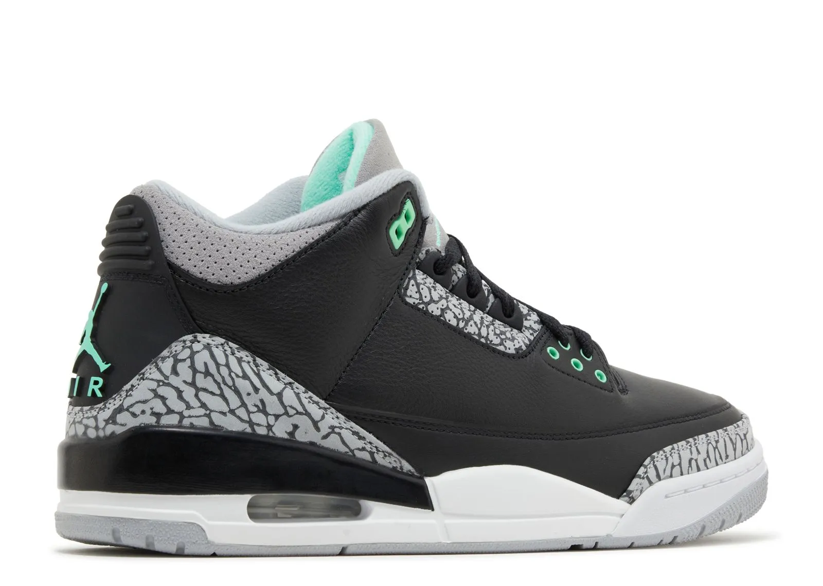 Jordan 3 Retro Green Glow - beetsneakers