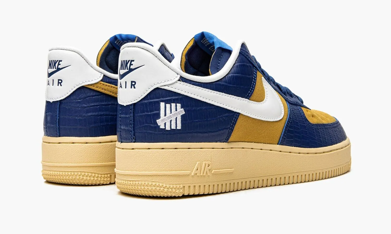 NIKE AIR FORCE 1 LOW Undefeated Blue Croc - beetsneakers
