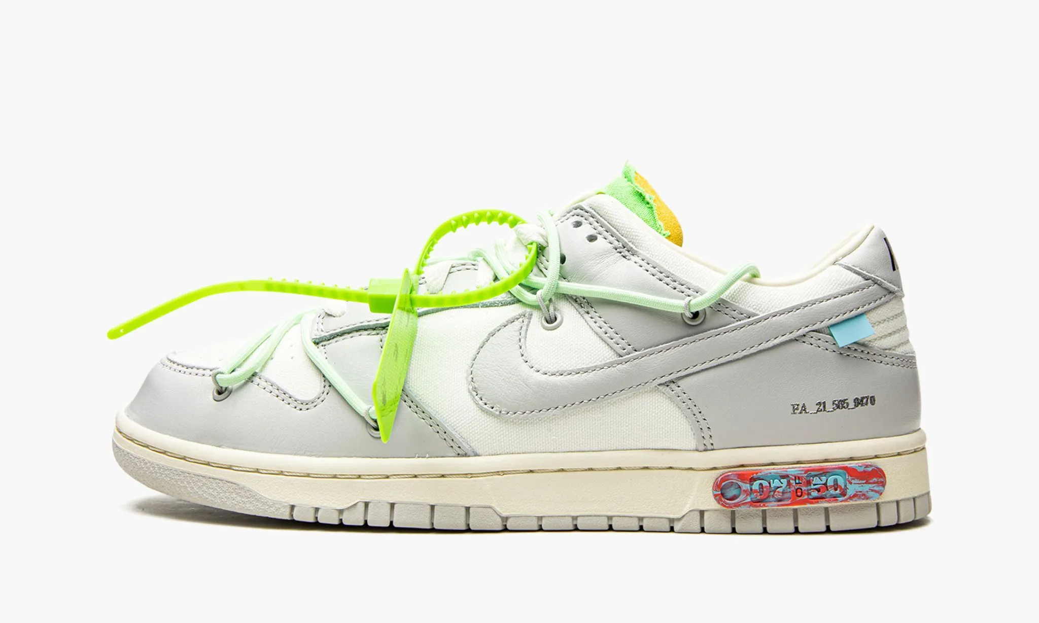 dunk off white 7