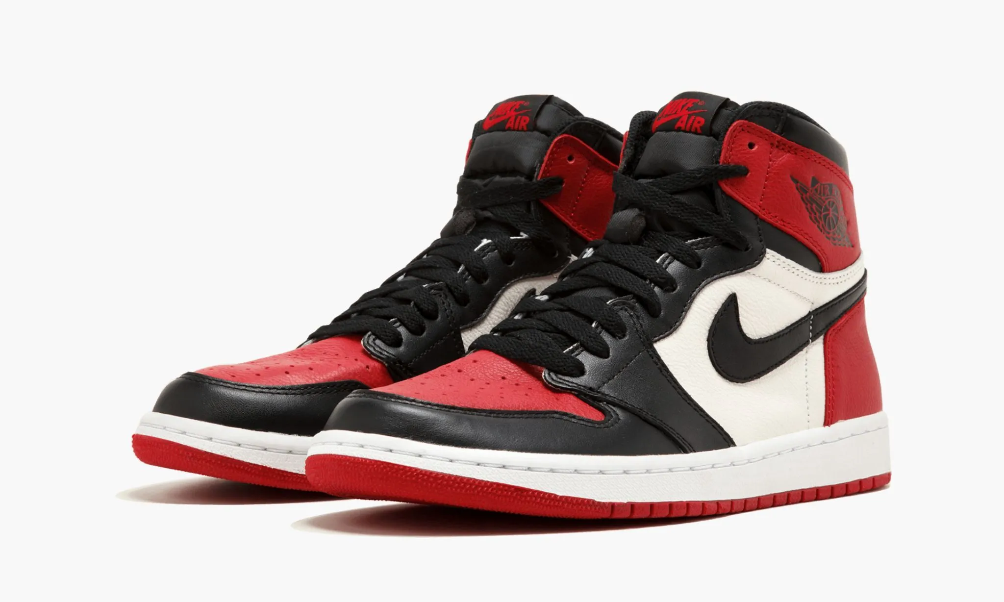 JORDAN 1 RETRO HIGH Bred Toe - beetsneakers
