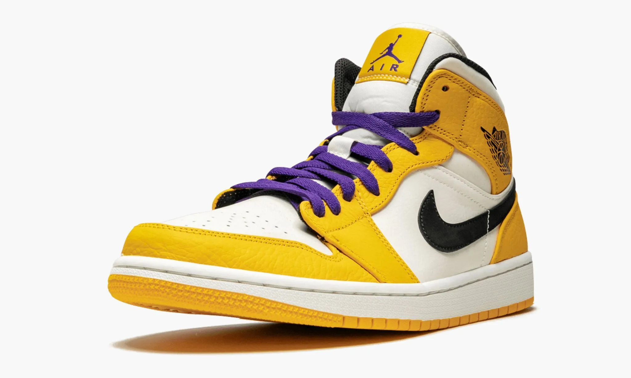 JORDAN 1 MID SE Lakers - beetsneakers