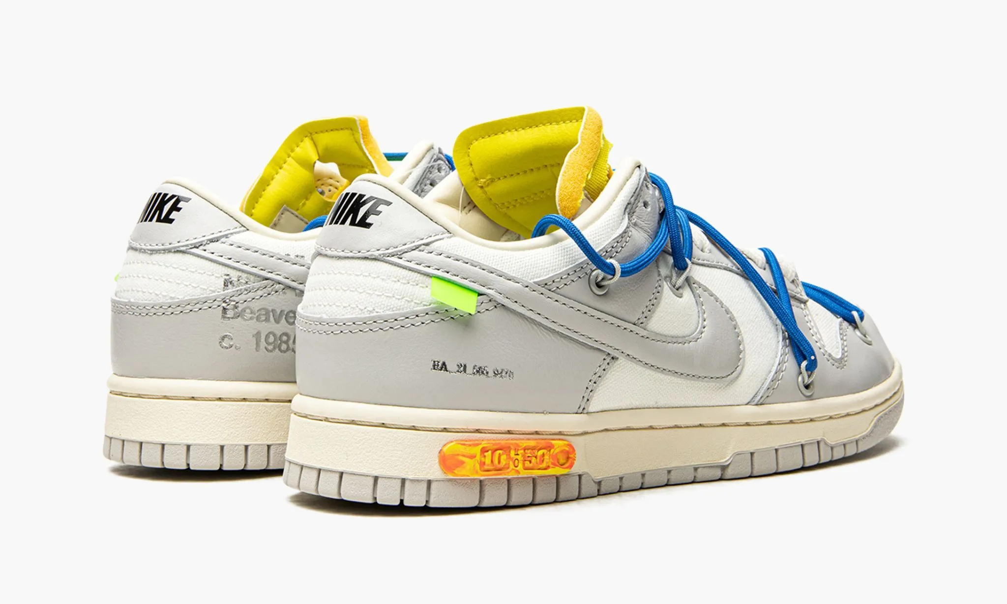 NIKE DUNK LOW OFF WHITE Lot 10 50 - beetsneakers