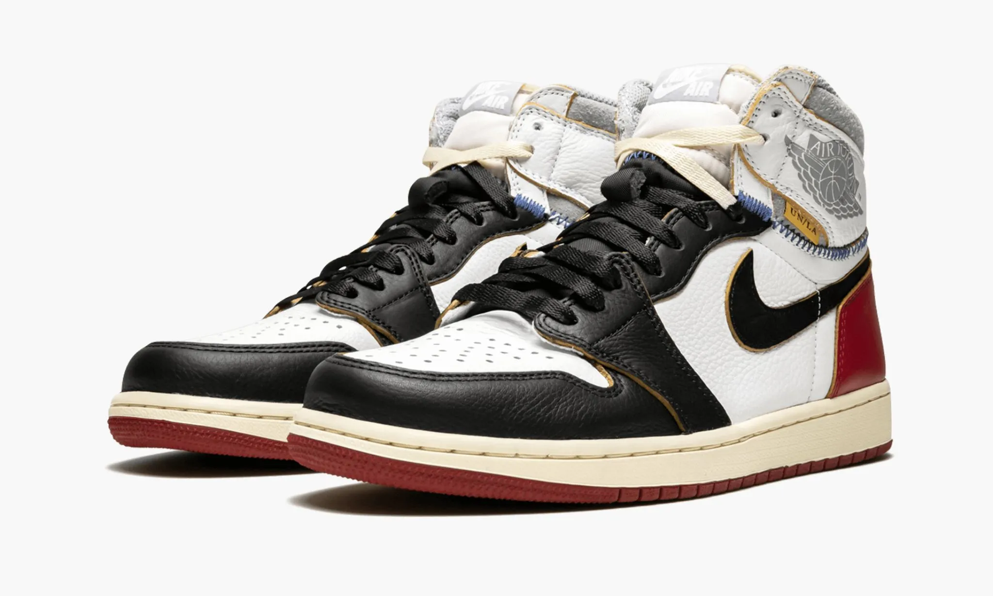 JORDAN 1 RETRO HIGH OG NRG Union Black Toe - beetsneakers