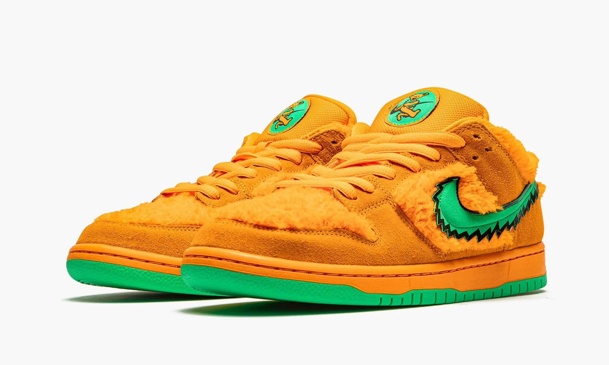 NIKE SB DUNK LOW Grateful Dead Orange Bear - beetsneakers