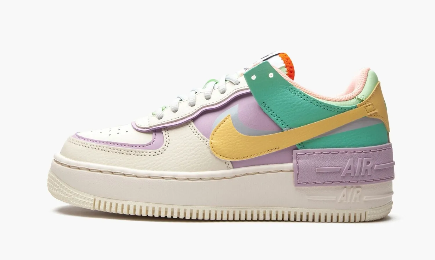 NIKE W AF1 SHADOW Pale Ivory Pastel Multicolor - beetsneakers