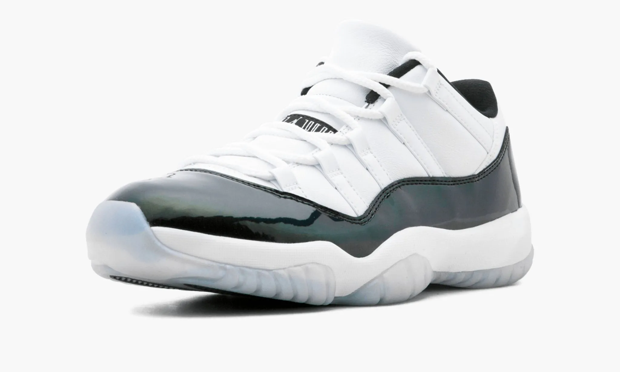 JORDAN 11 RETRO LOW Easter Emerald - beetsneakers