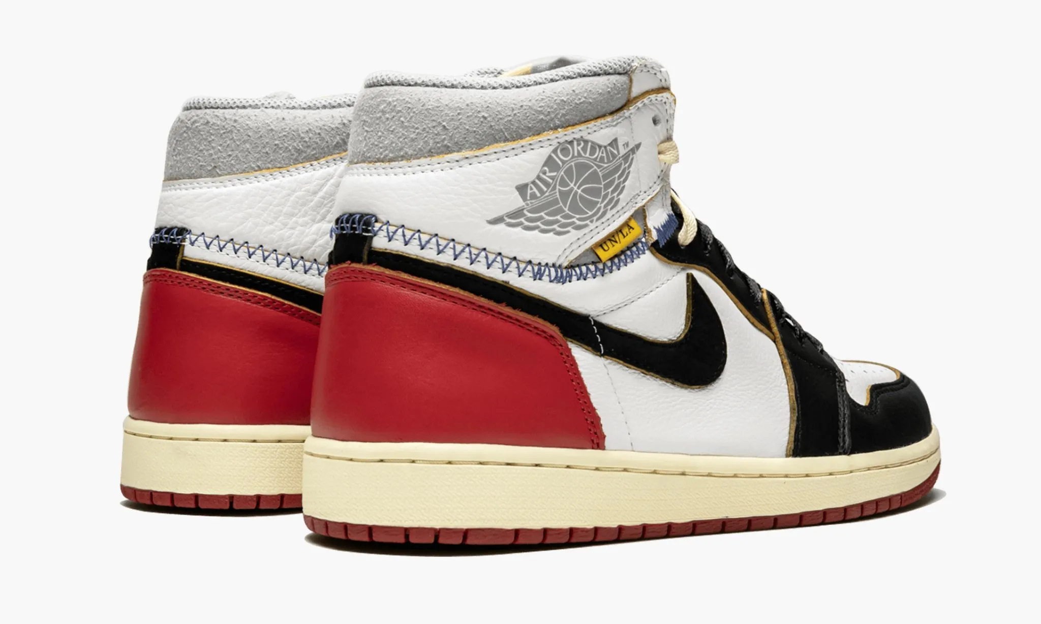 JORDAN 1 RETRO HIGH OG NRG Union Black Toe - beetsneakers