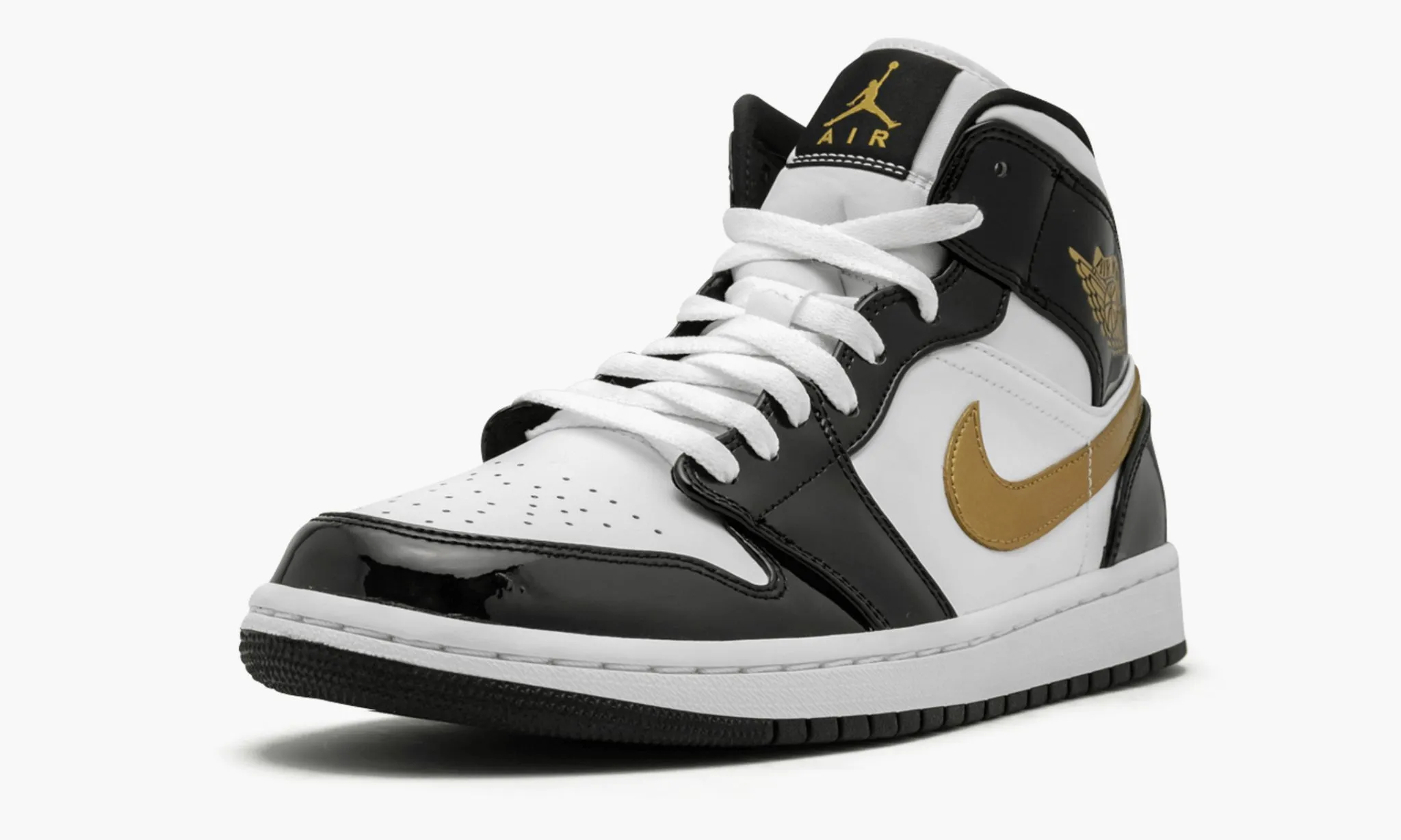 JORDAN 1 MID SE Black Gold - beetsneakers