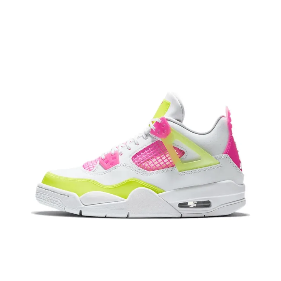 Jordan 4 Retro White Lemon Pink - beetsneakers