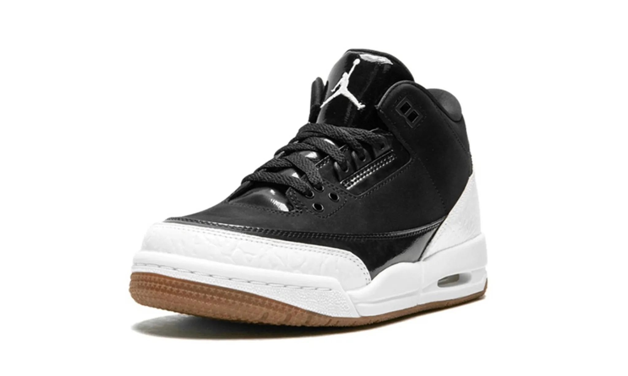 Jordan 3 Retro Black White Gum - beetsneakers