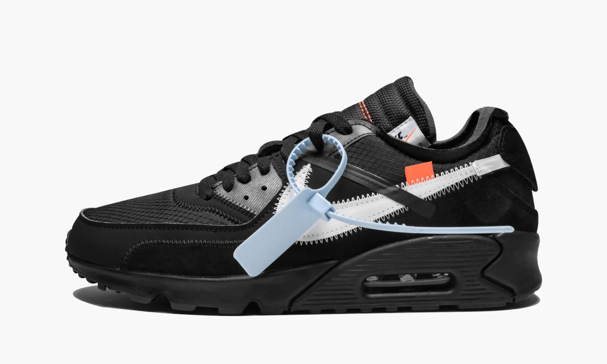 NIKE AIR MAX 90 Off White Black - beetsneakers