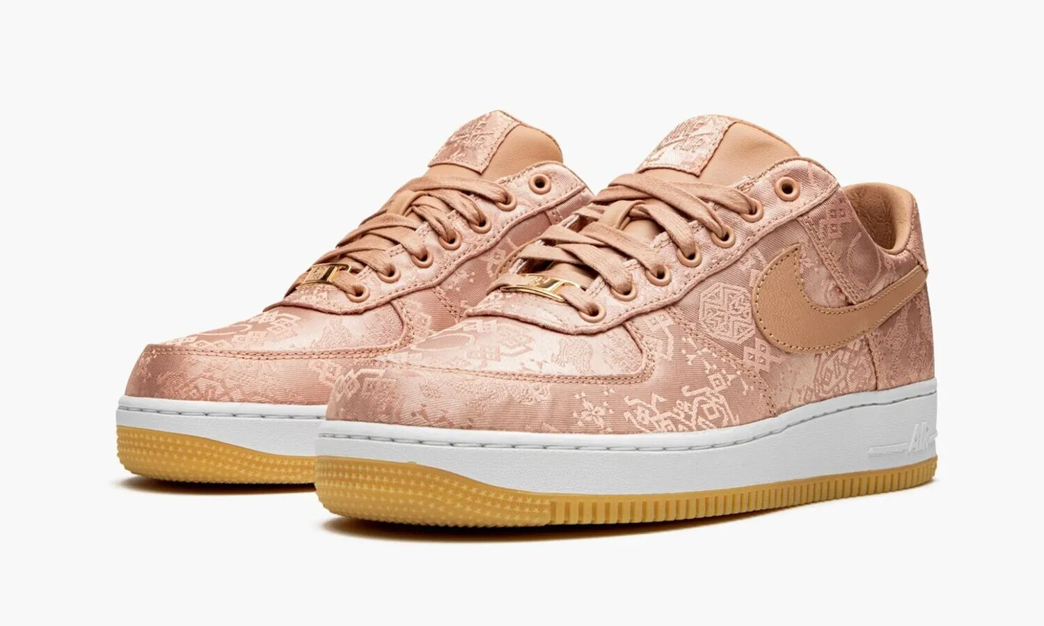 NIKE AIR FORCE 1 PRM CLOT Rose Gold Silk - beetsneakers