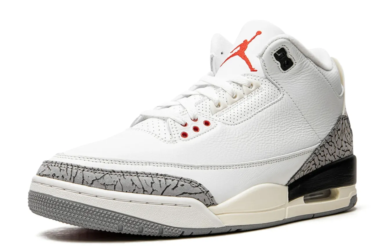 Jordan 3 Retro White Cement Reimagined - beetsneakers