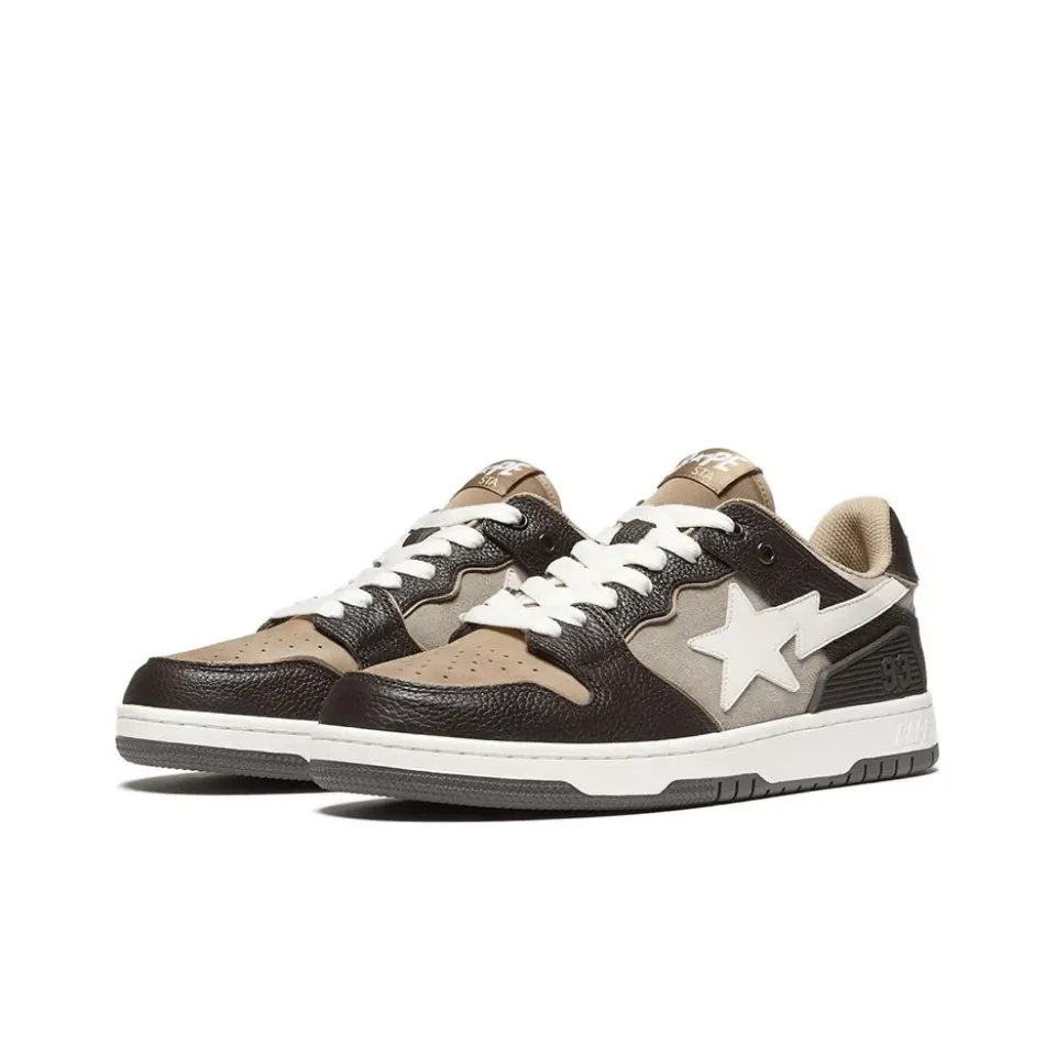 Bape SK8 Sta Brown Ivory - beetsneakers
