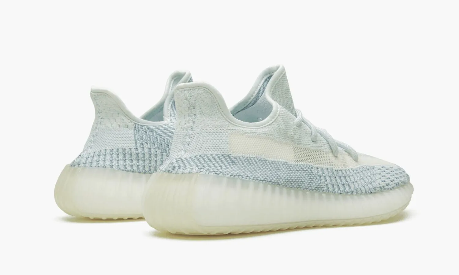 YEEZY BOOST 350 V2 REFLECTIVE Cloud White - beetsneakers