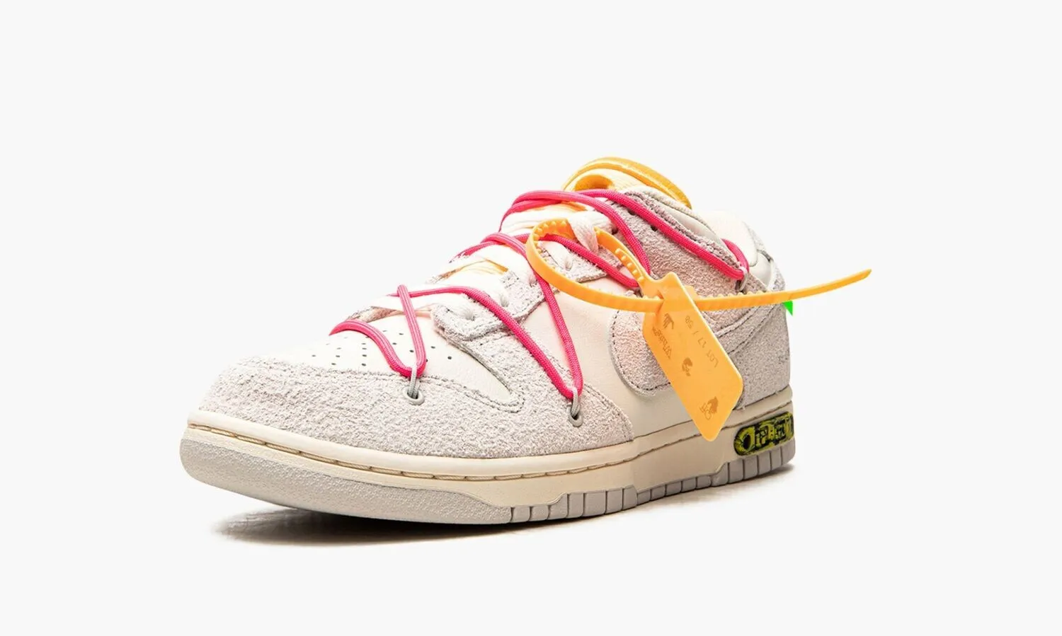 NIKE DUNK LOW Off White Lot 17 - beetsneakers