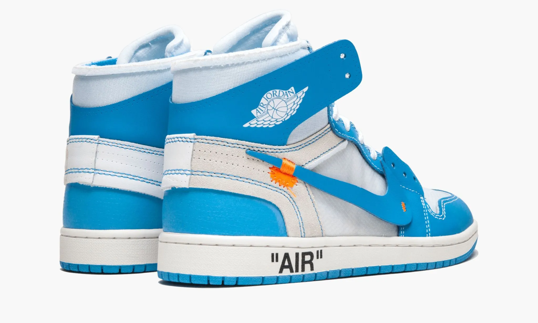 JORDAN 1 RETRO HIGH Off White UNC - beetsneakers