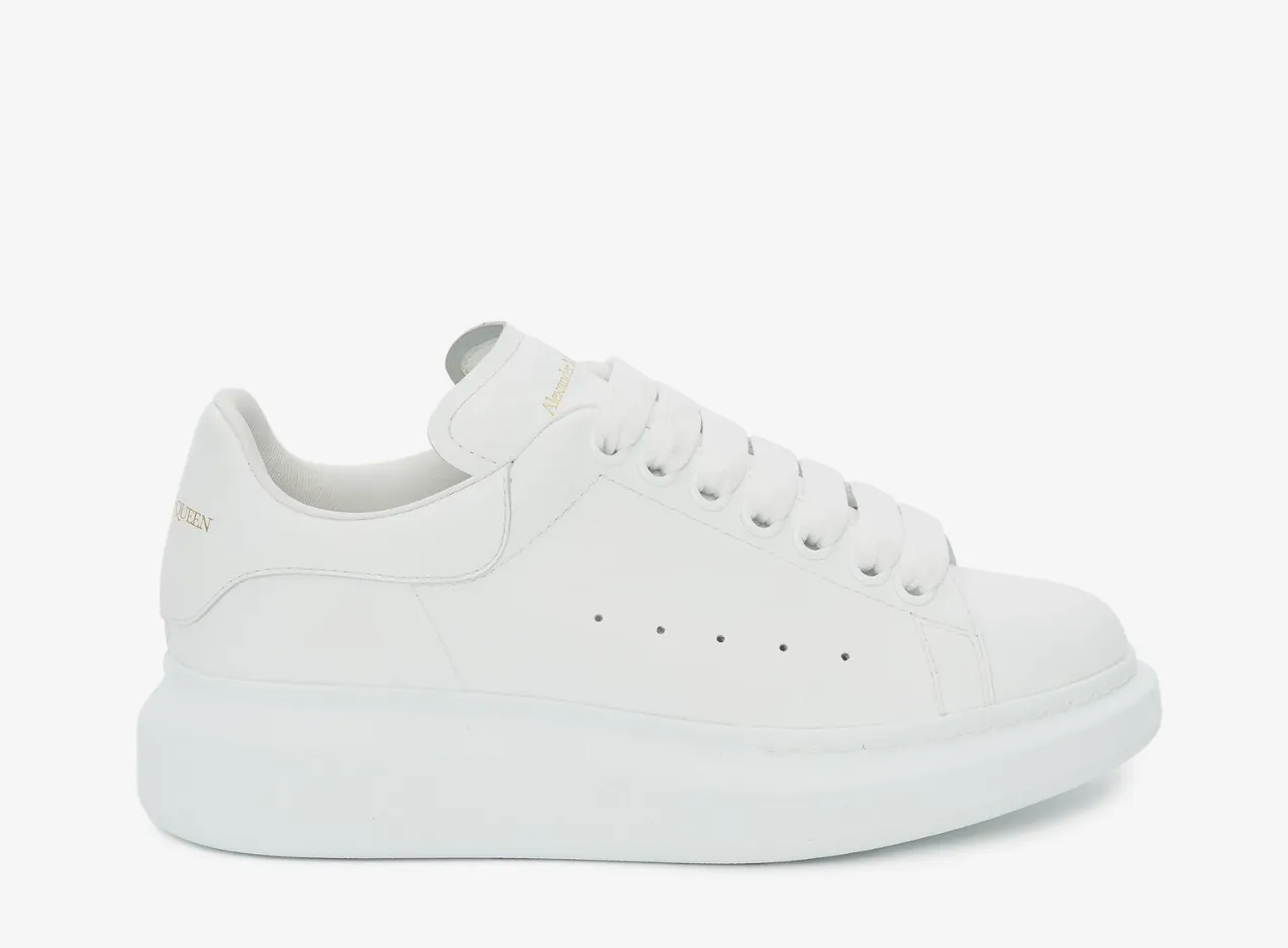 Alexander Mcqueen Men's Oversized Sneaker in White - beetsneakers