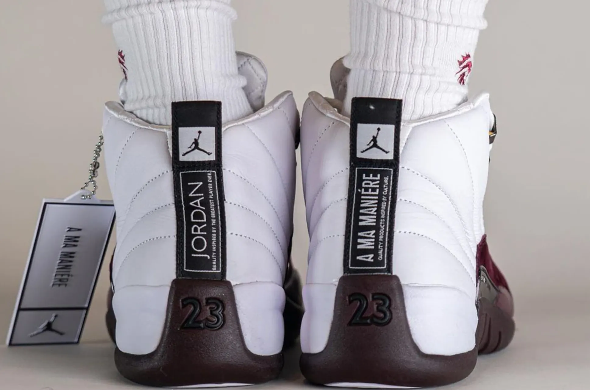 Jordan 12 x A Ma Maniére White - beetsneakers