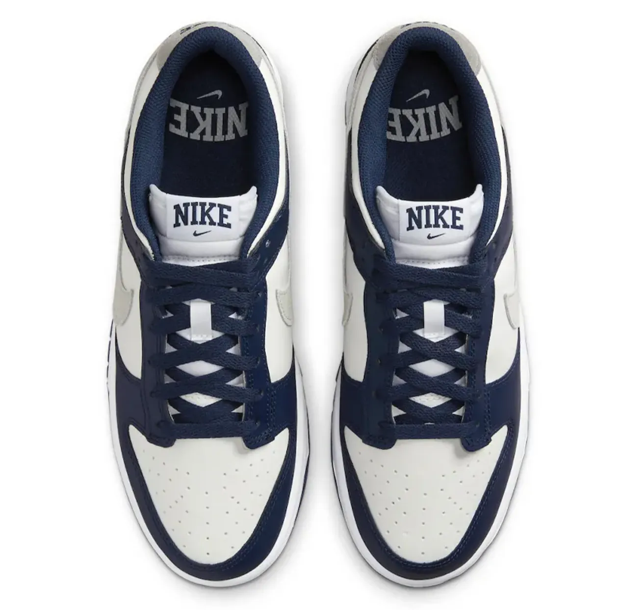 Nike Dunk Low Summit White Midnight Navy - beetsneakers