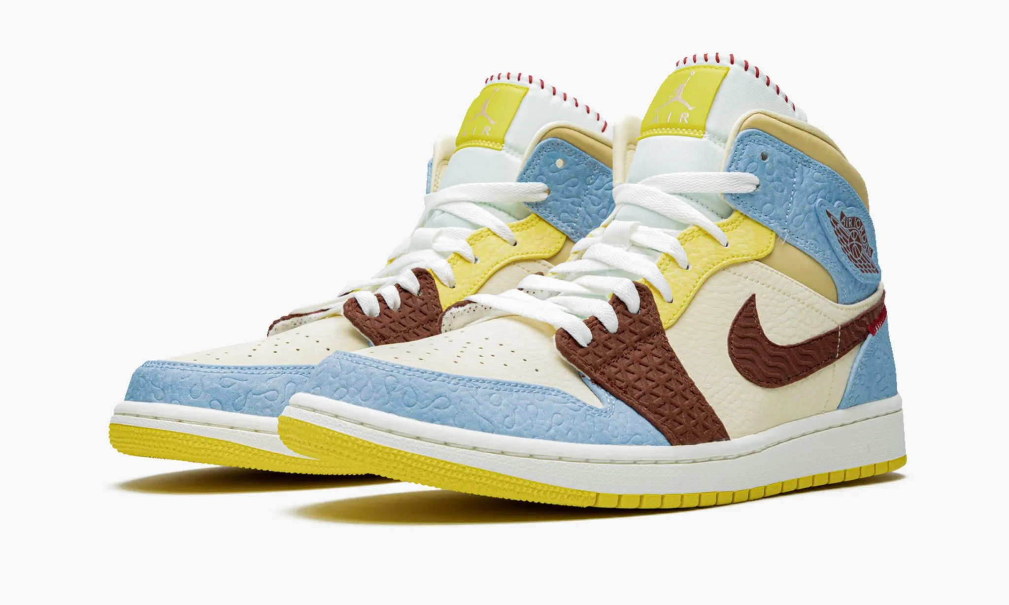 JORDAN 1 MID SE Maison Chateau Rouge Fearless - beetsneakers