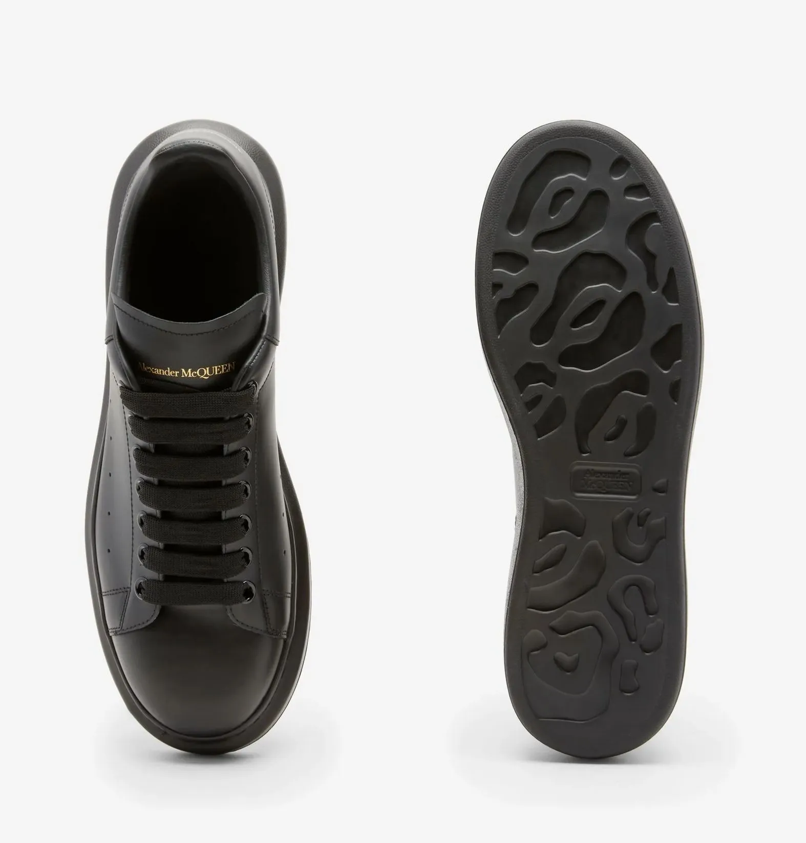 Alexander Mcqueen Men's Oversized Sneaker in Black - beetsneakers