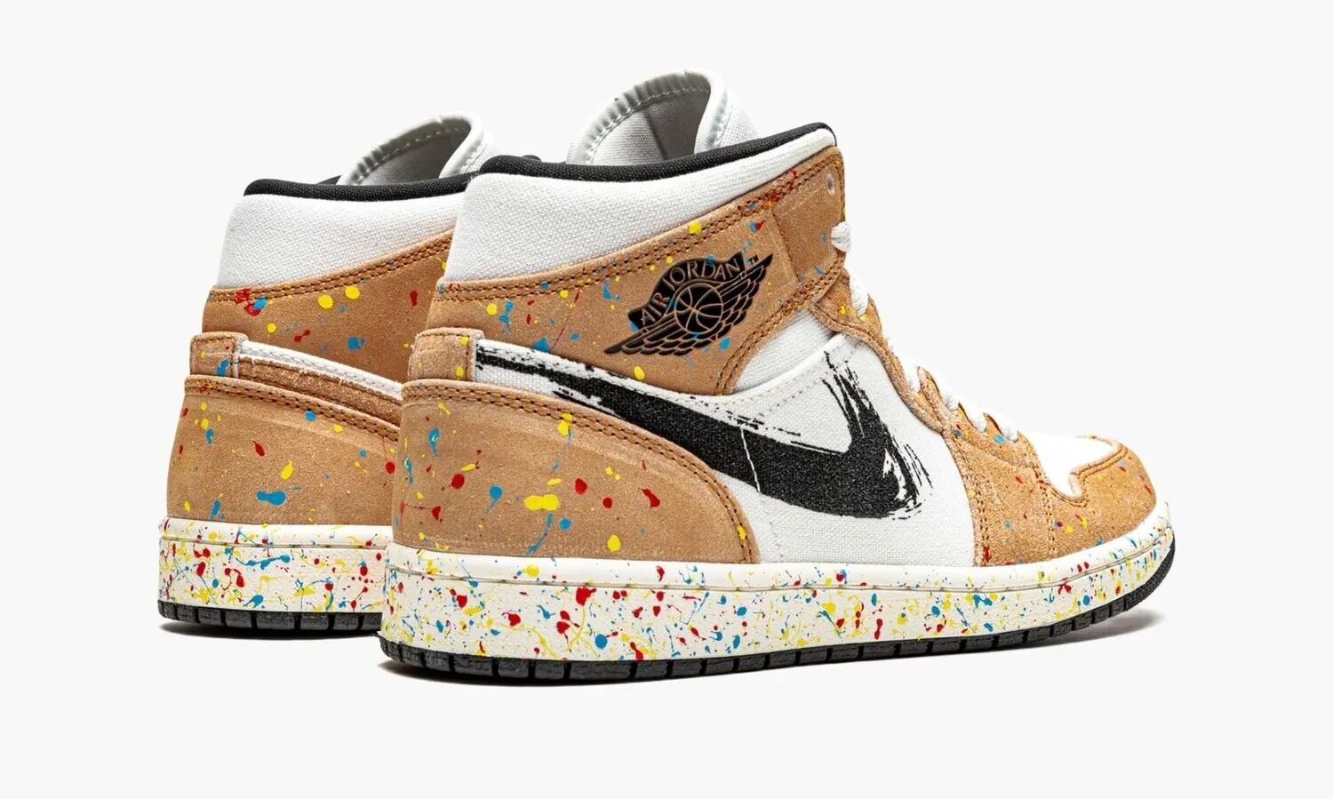 JORDAN 1 MID SE Brushstroke - beetsneakers