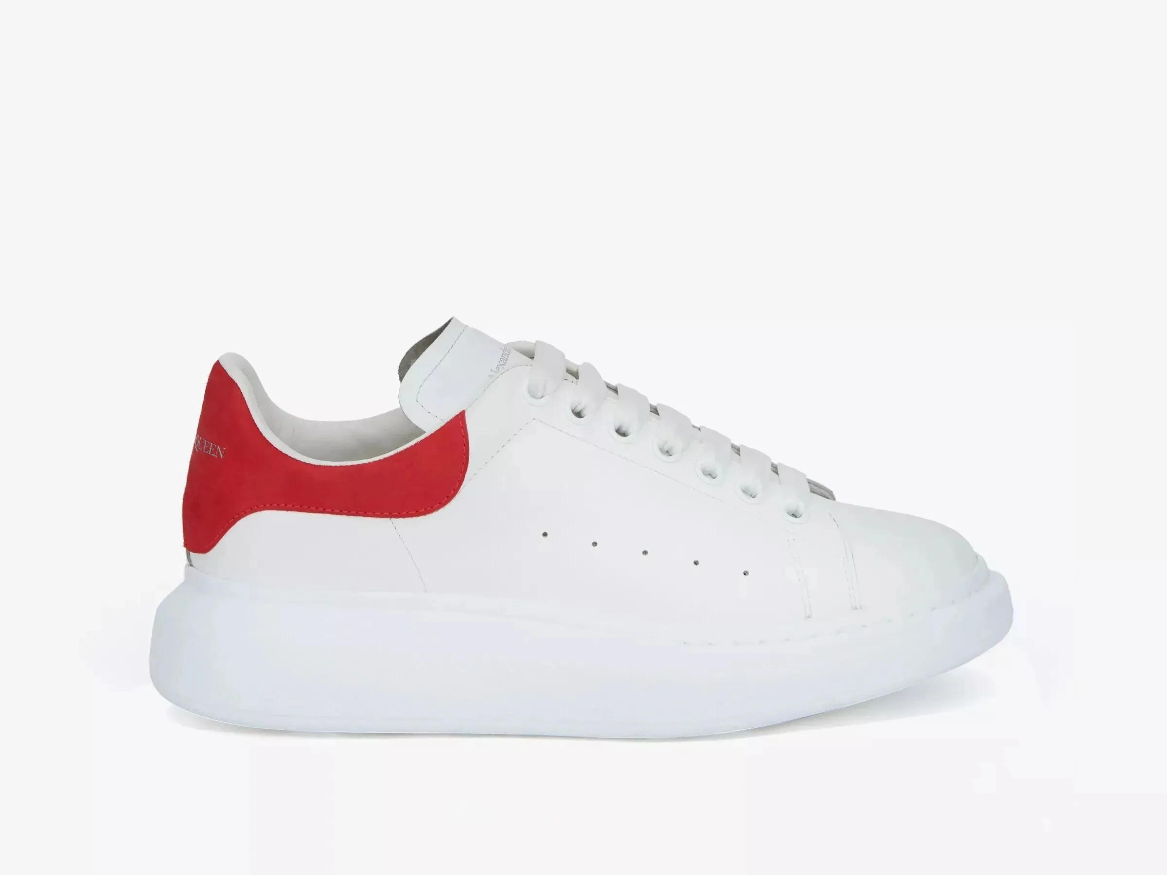 Alexander Mcqueen Men's Oversized Sneaker in Lust Red - beetsneakers