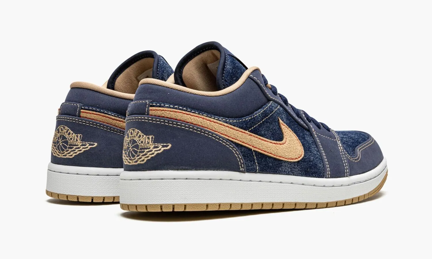 JORDAN 1 LOW SE Denim - beetsneakers